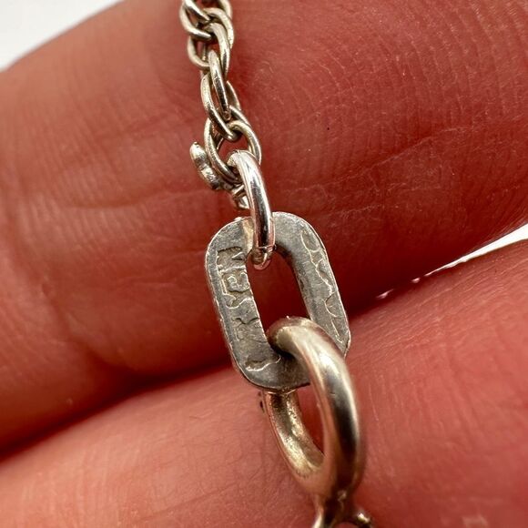 Beautiful 10mm round cut Green Moissanite Solitaire necklace in 925, 19" chain! - Picture 4 of 12